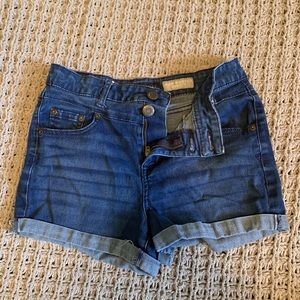 Soft jean shorts